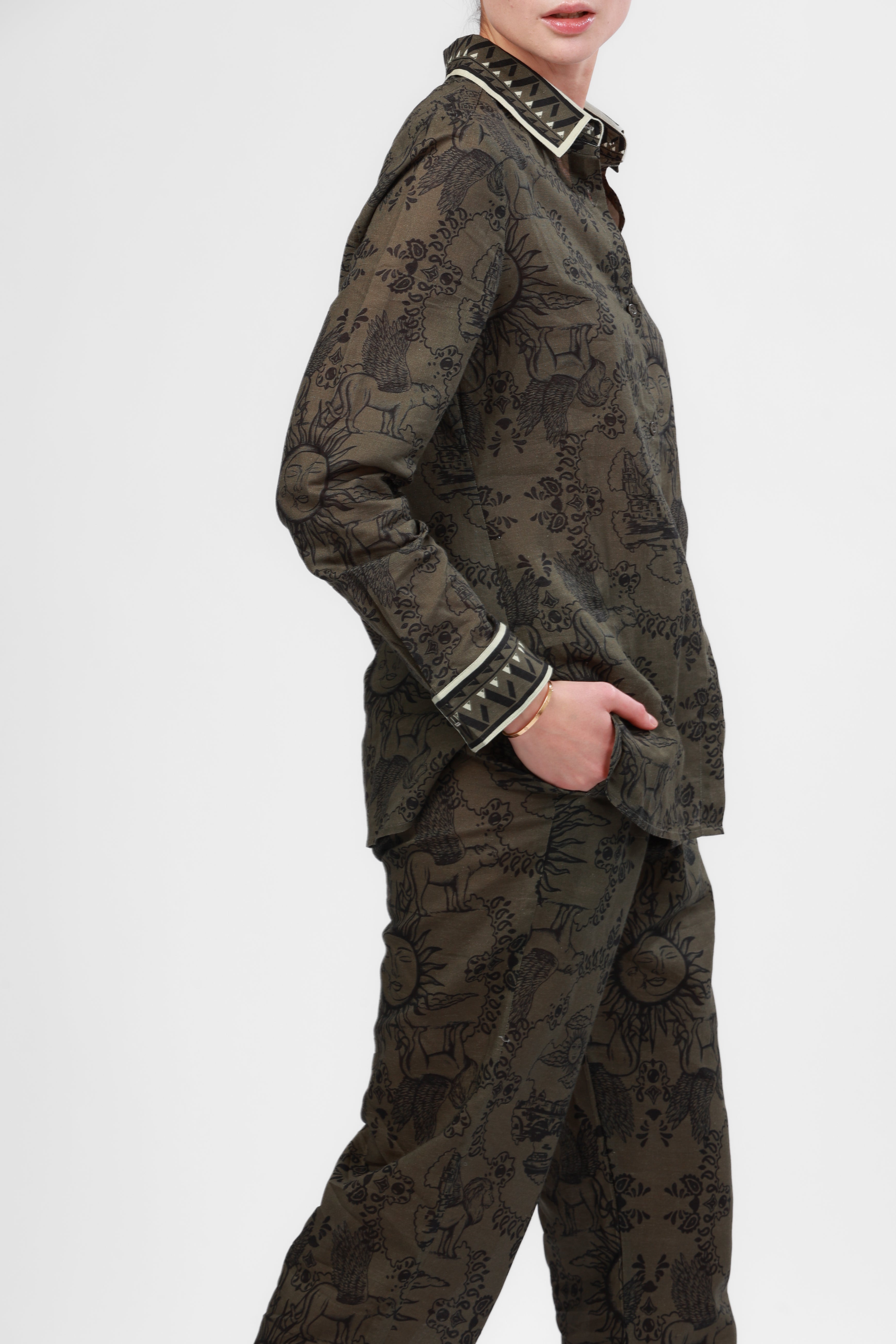 Pant Italian Coast Green