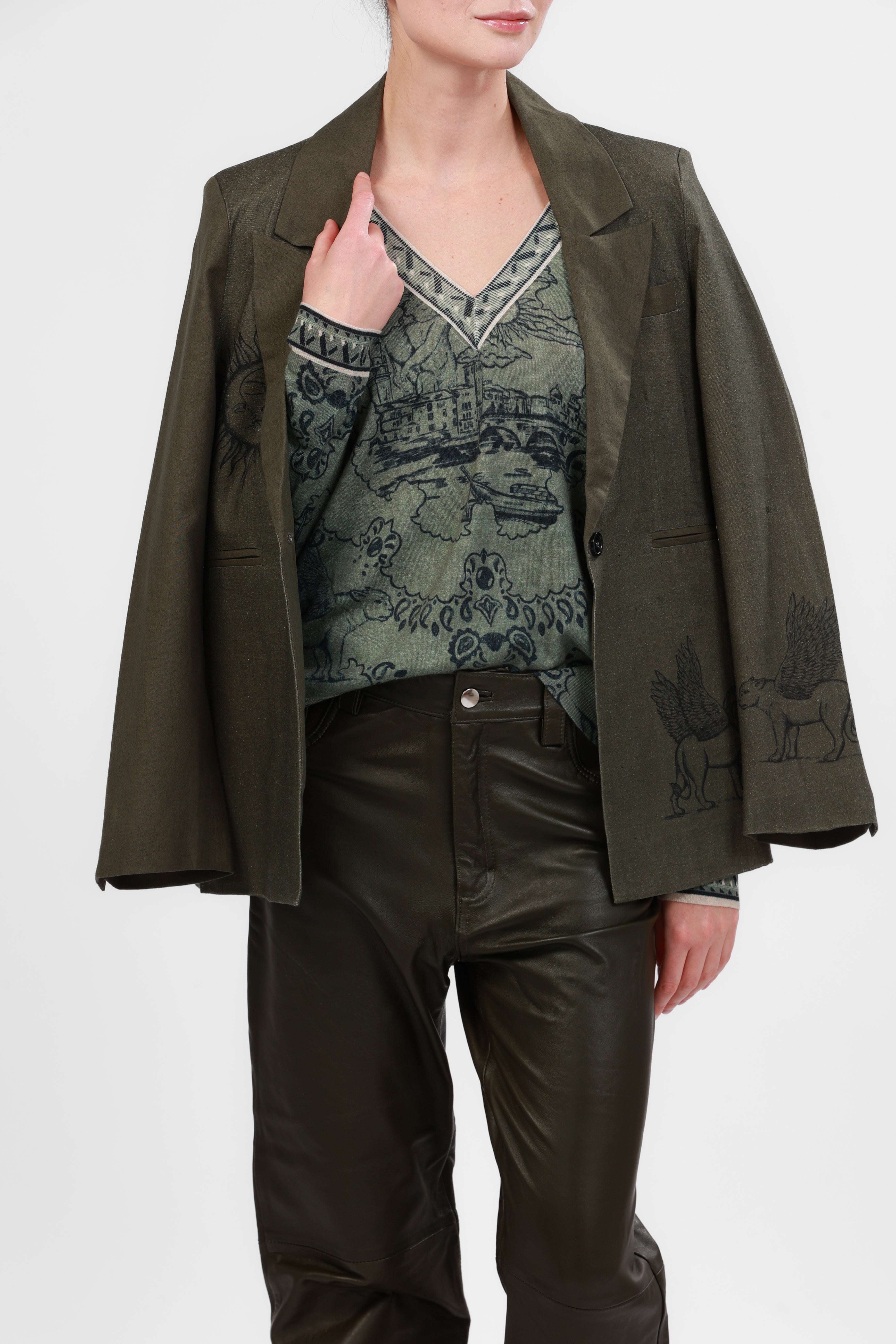 Blazer Italian Coast Green