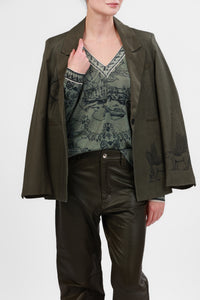Blazer Italian Coast Green