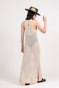 Long Net Dress Mosaico