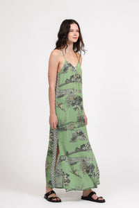 Long Dress Thailand Green