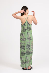 Long Dress Thailand Green