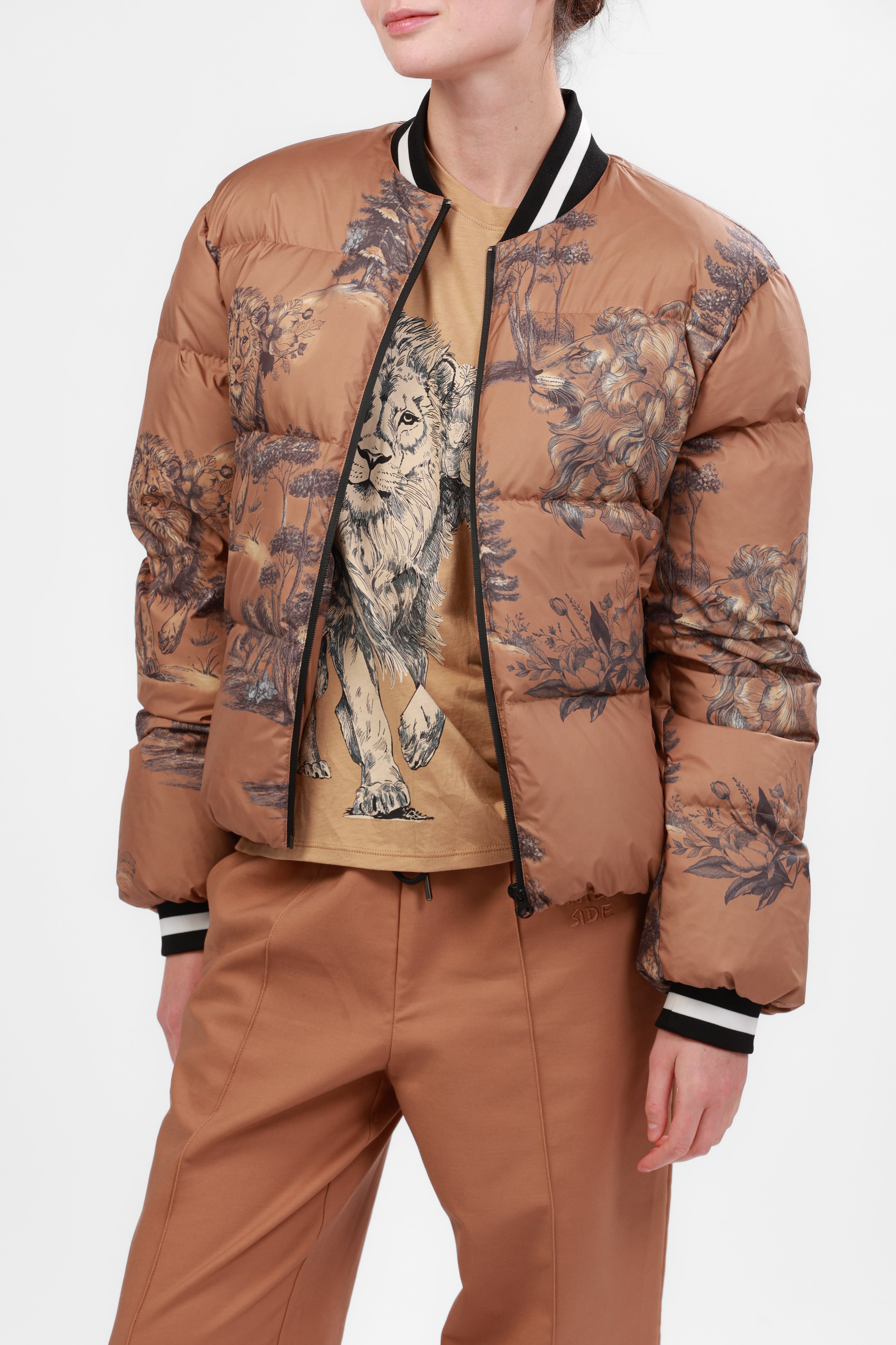 Jacket Landscape Camel