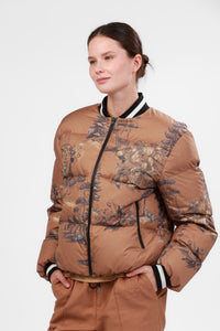 Jacket Landscape Camel
