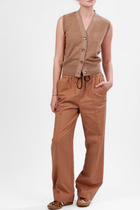 Pant Wild Side Landscape Camel