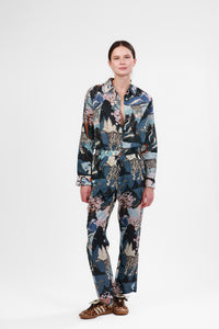 Shirt Snow Leopard Blue