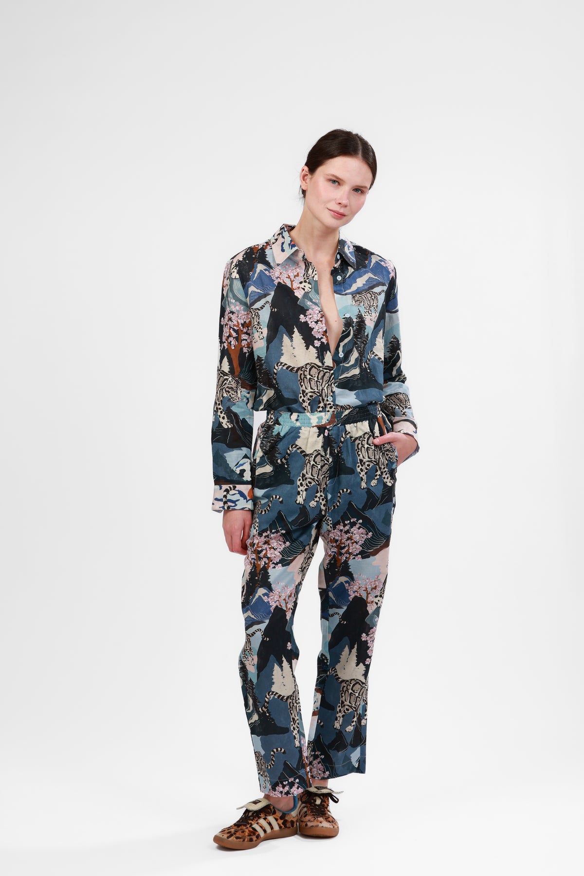 Pant Snow Leopard Blue