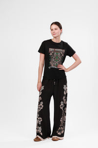 T-Shirt Free Yourself Blossom Black