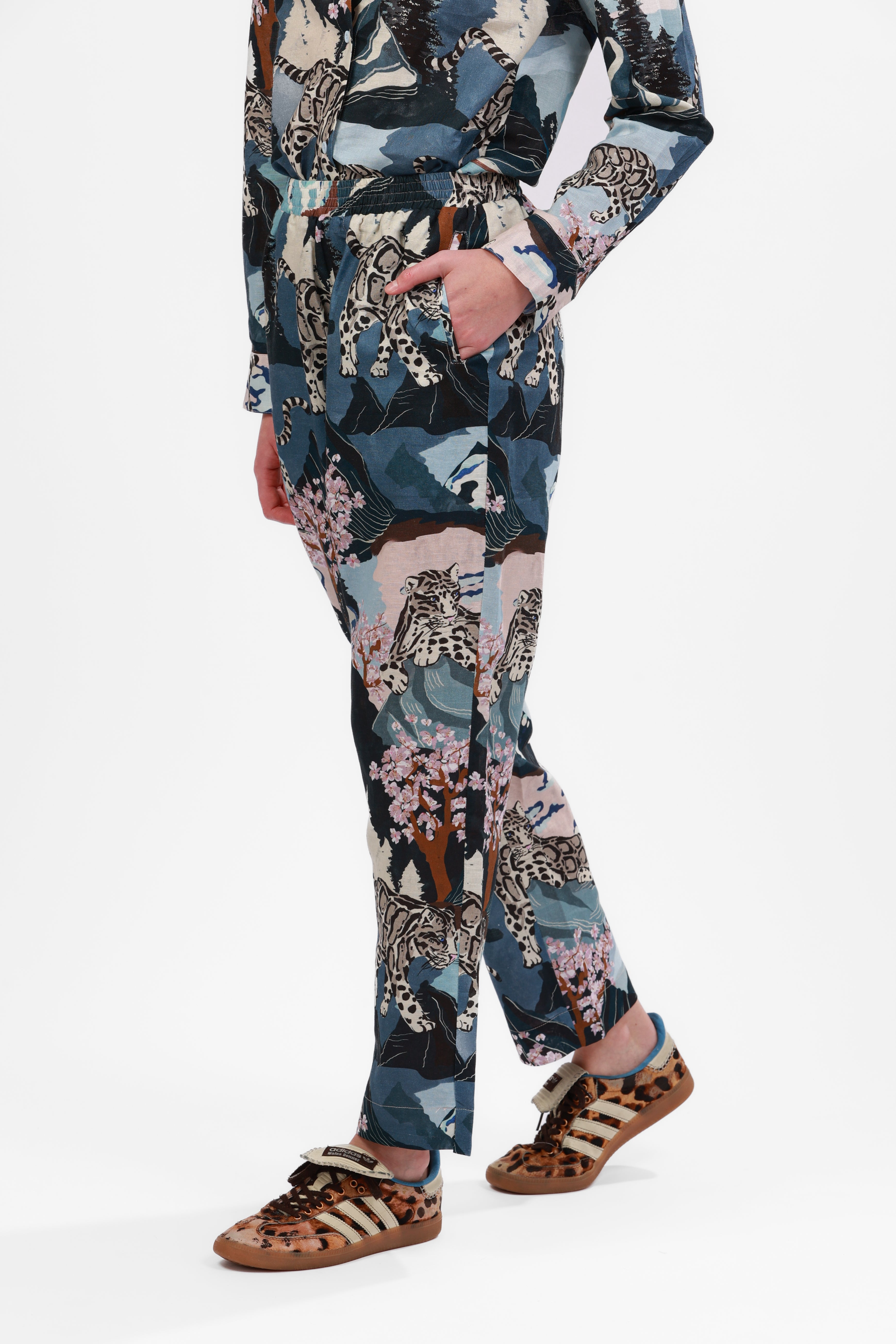 Pant Snow Leopard Blue