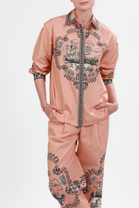 Poplin Shirt Italian Coast Pink