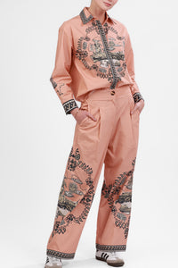 Poplin Shirt Italian Coast Pink