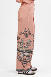 Poplin Pant Italian Coast Pink