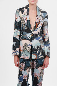 Blazer Snow Leopard Blue