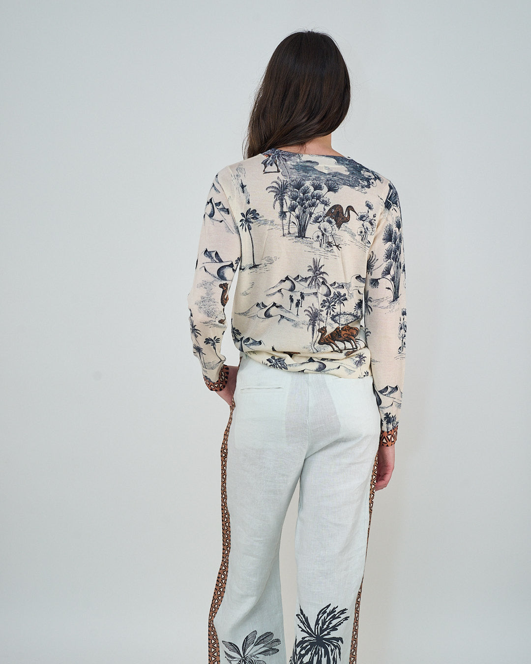 Sweater Cashmere Mystic White