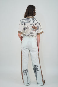 Short Sleeve Shirt Mystic White