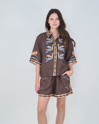 Shirt Bali Tiger Brown