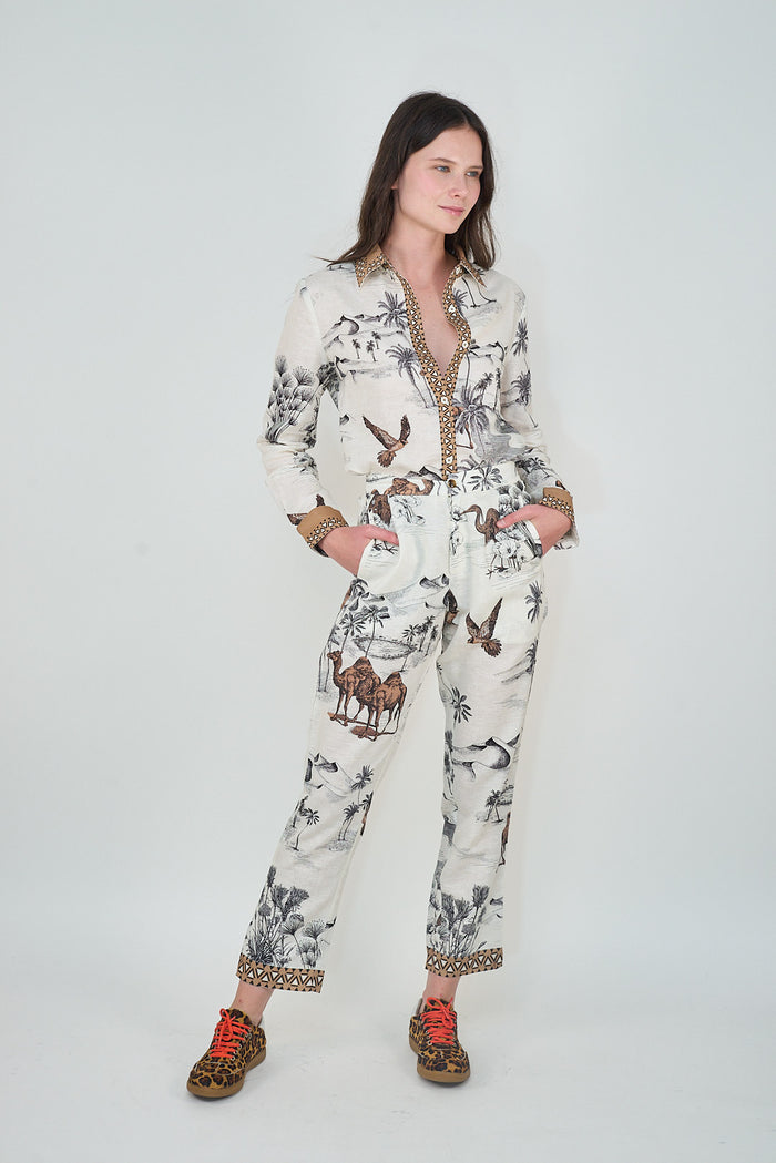 Pant Mystic White
