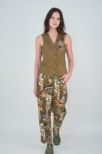 Vest Bali Tiger Green