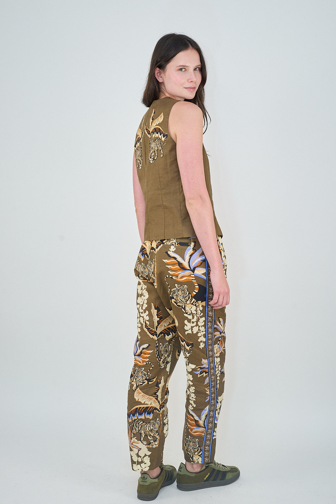 Vest Bali Tiger Green