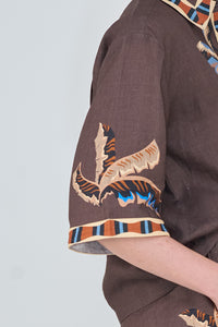 Shirt Bali Tiger Brown