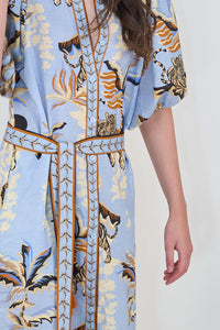 Tunic Bali Tiger Light Blue