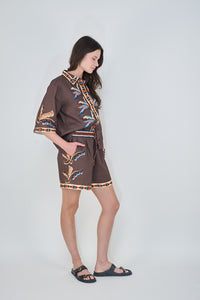 Shirt Bali Tiger Brown