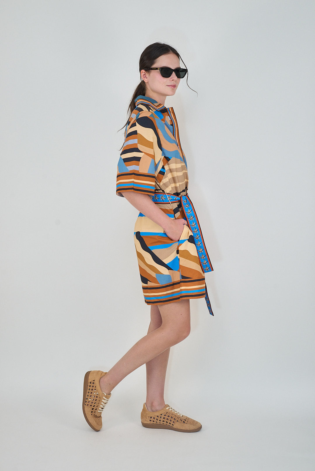 Short Dress Stripes