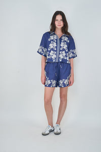 Shirt Wild Flower Blue