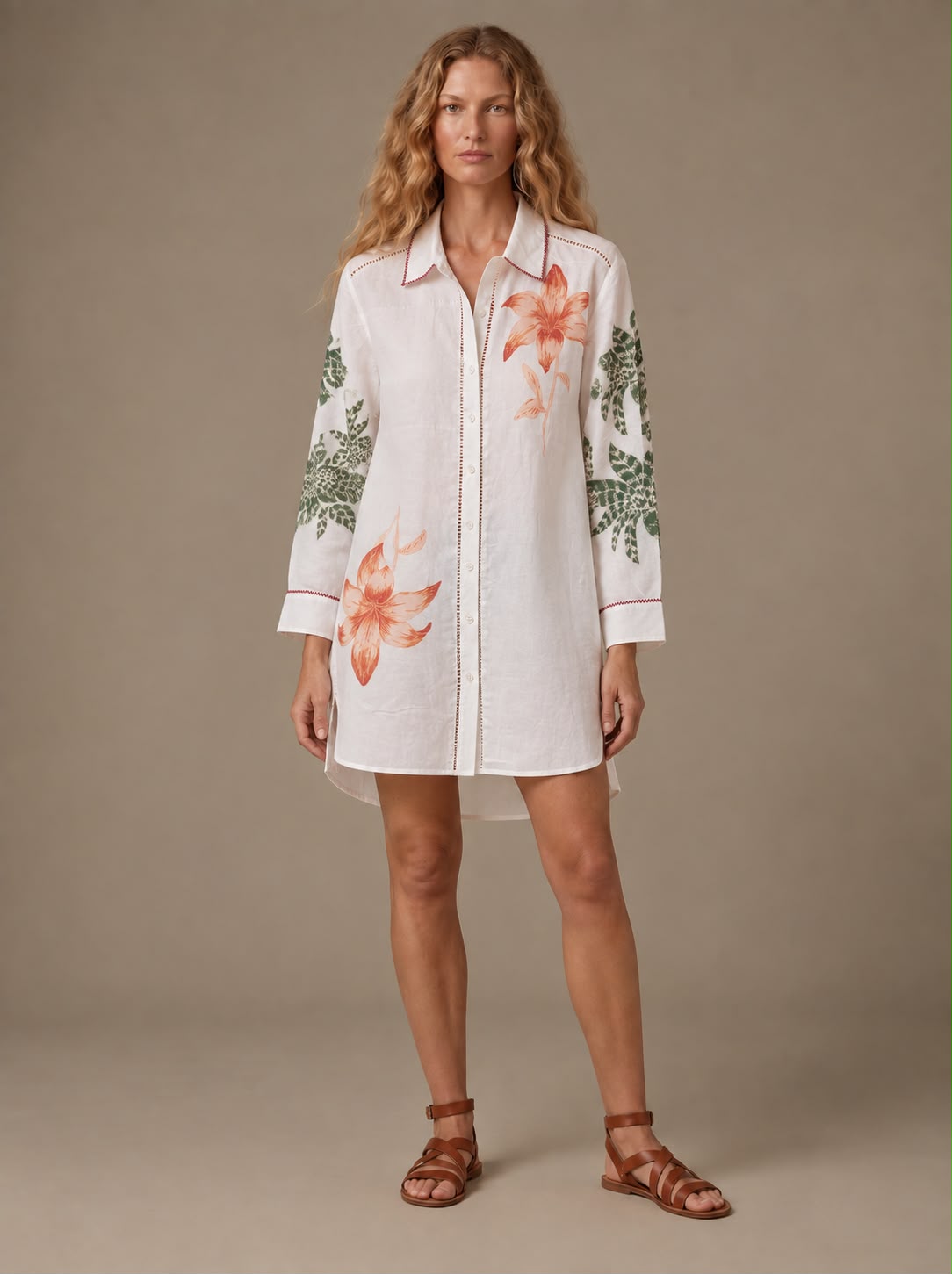 Short Tunic Lily White