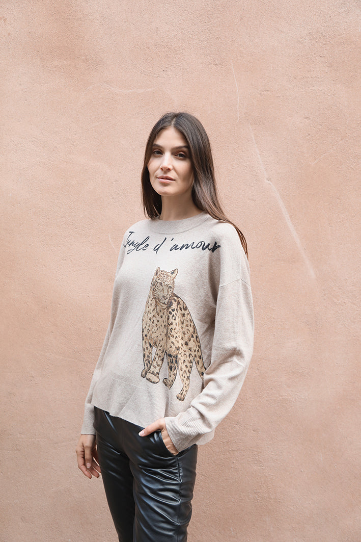 Wool Sweater Jungle D' Amour