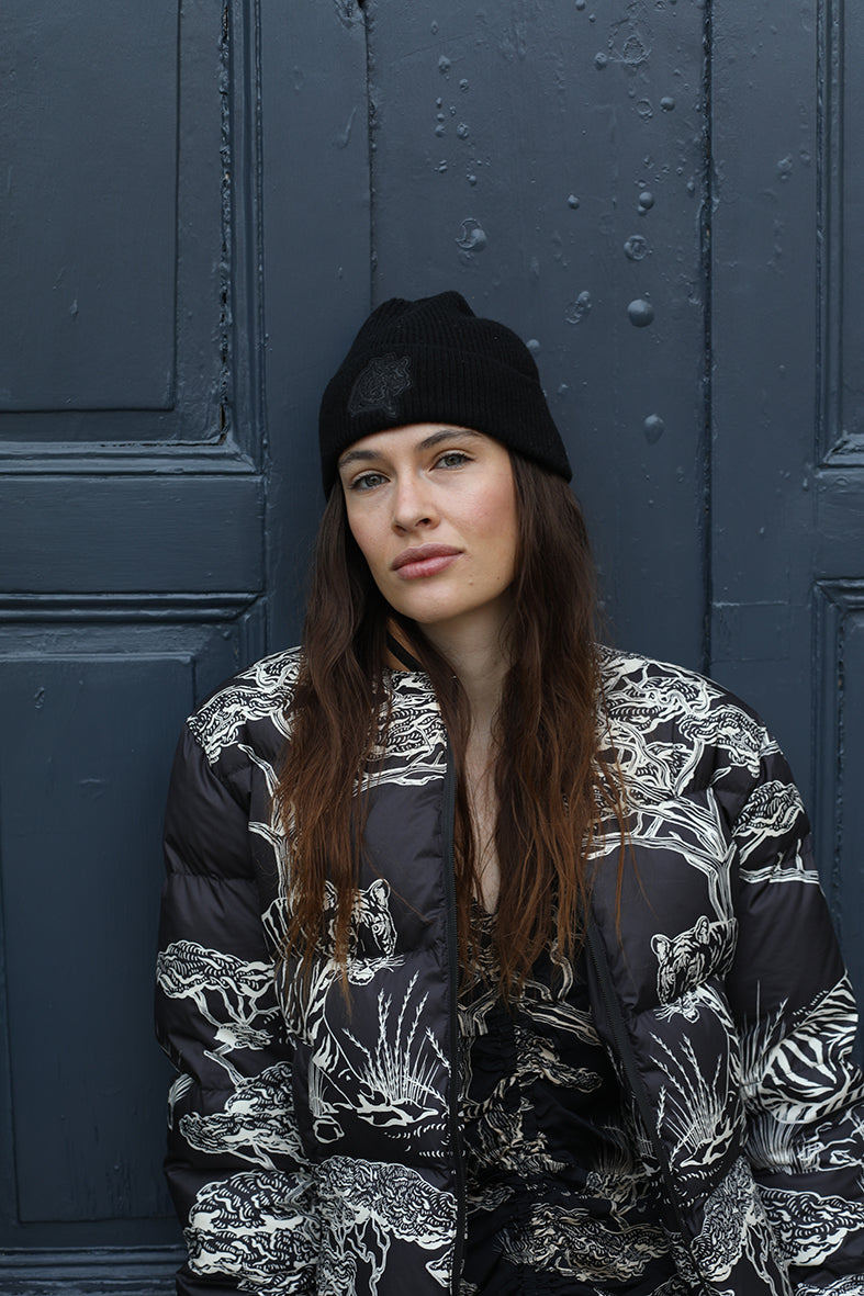 Puffer Safari Black Lassurenas Puffer Safari Black Lassurenas