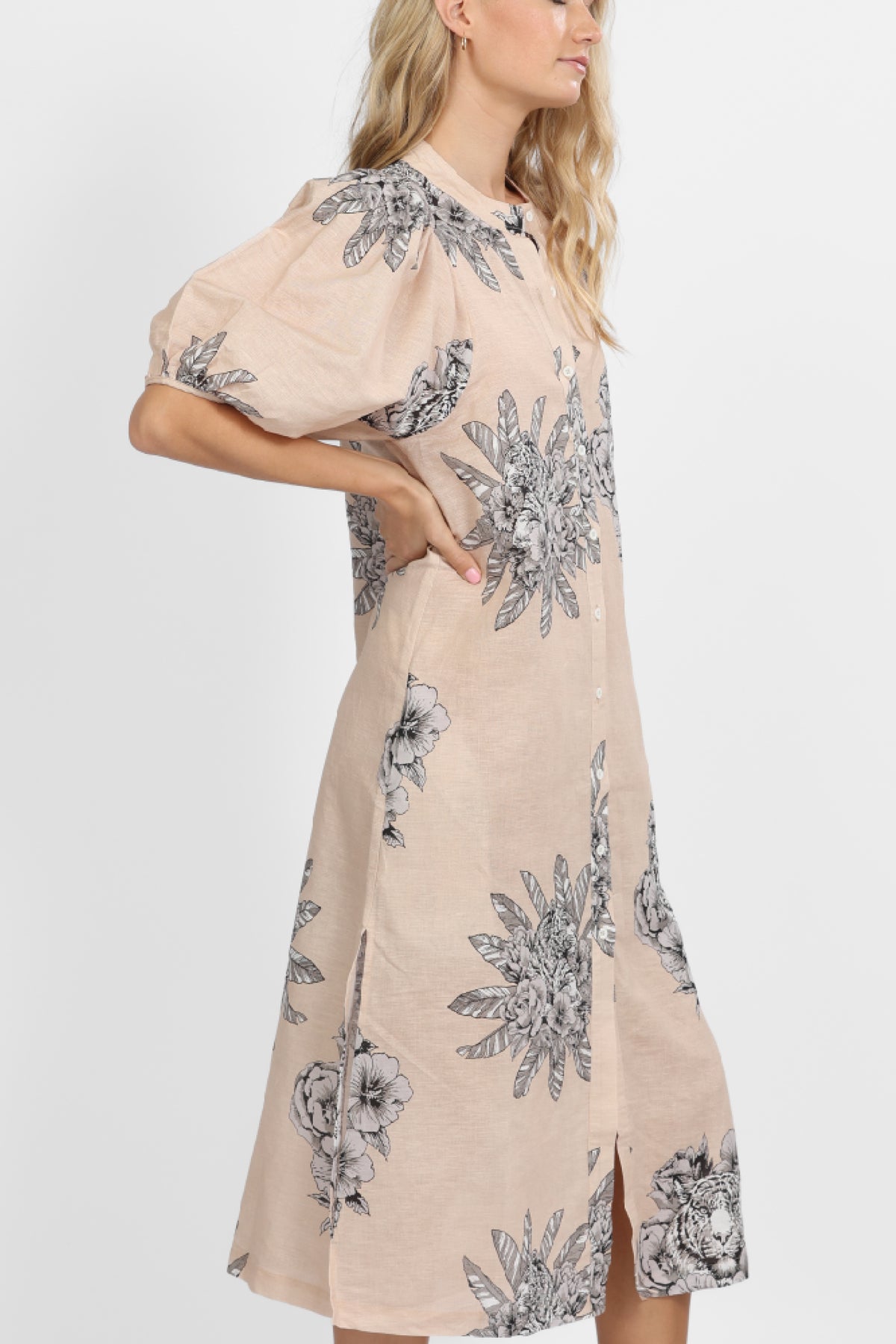 Tunic Tiger Bloom Beige